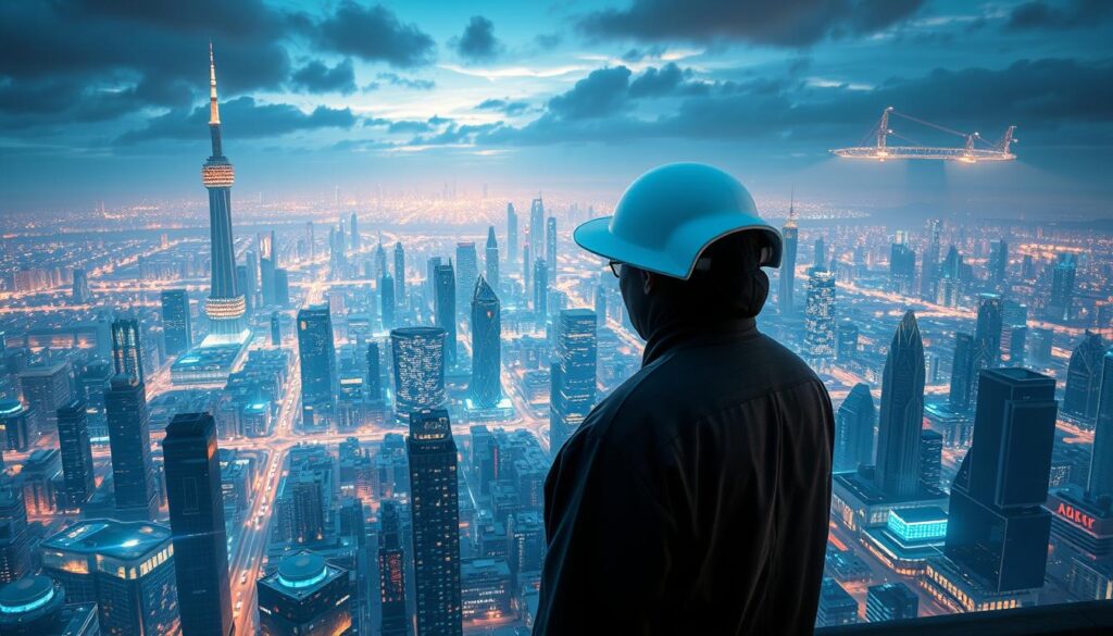 A vast, futuristic cityscape unfolds, its gleaming towers and sprawling infrastructure bathed in the warm glow of holographic displays. In the foreground, a figure in a white hat, their face obscured by a high-tech visor, stands resolute against a backdrop of intricate cyber-security protocols. The middle ground is filled with the frenetic energy of data streams and encrypted transmissions, while the distant horizon is dotted with the silhouettes of towering server farms, their purpose to safeguard the digital frontier. The overall atmosphere conveys a sense of purpose, balance, and the unwavering dedication of those who wield their skills in the service of ethical hacking. A vast, futuristic cityscape unfolds, its gleaming towers and sprawling infrastructure bathed in the warm glow of holographic displays. In the foreground, a figure in a white hat, their face obscured by a high-tech visor, stands resolute against a backdrop of intricate cyber-security protocols. The middle ground is filled with the frenetic energy of data streams and encrypted transmissions, while the distant horizon is dotted with the silhouettes of towering server farms, their purpose to safeguard the digital frontier. The overall atmosphere conveys a sense of purpose, balance, and the unwavering dedication of those who wield their skills in the service of ethical hacking.